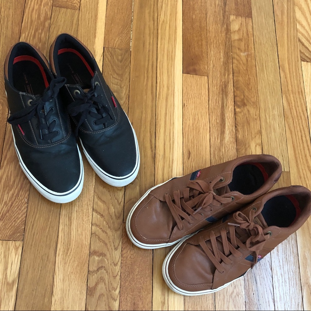 TWO PAIRS Levis Comfort Men’s Shoes Size 11